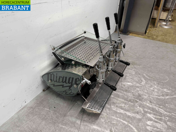Kees van der Westen Mirage espressomachine 3 groepen hevelbediening 400V Horeca - Afbeelding 5
