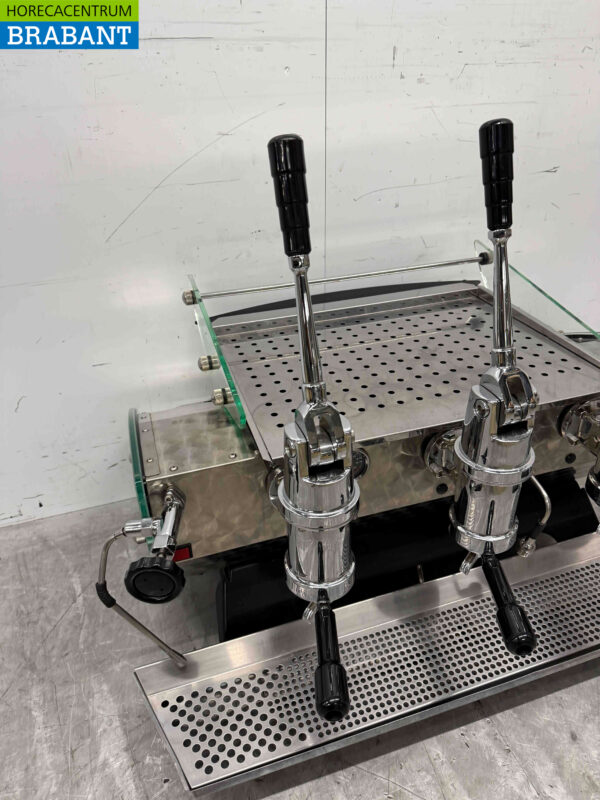 Kees van der Westen Mirage espressomachine 3 groepen hevelbediening 400V Horeca - Afbeelding 6