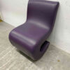 Design stoel paars Horeca - Afbeelding 3