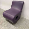 Design stoel paars Horeca - Afbeelding 3