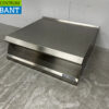 RVS Metos Werkunit Neutraal Blind unit 80 cm Horeca - Afbeelding 2