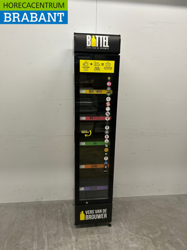 Gastro-Cool Glasdeurkoeling Koelkast Drankkoelkast Glazen deur 155 liter 230V Horeca