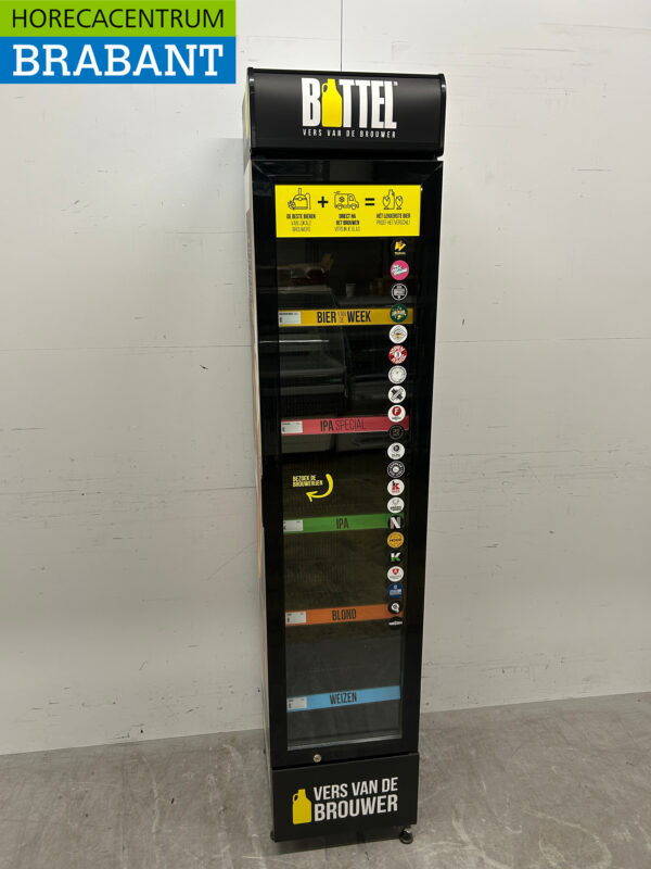 Gastro-Cool Glasdeurkoeling Koelkast Drankkoelkast Glazen deur 155 liter 230V Horeca