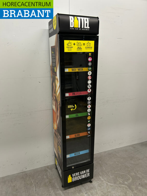 Gastro-Cool Glasdeurkoeling Koelkast Drankkoelkast Glazen deur 155 liter 230V Horeca - Afbeelding 2