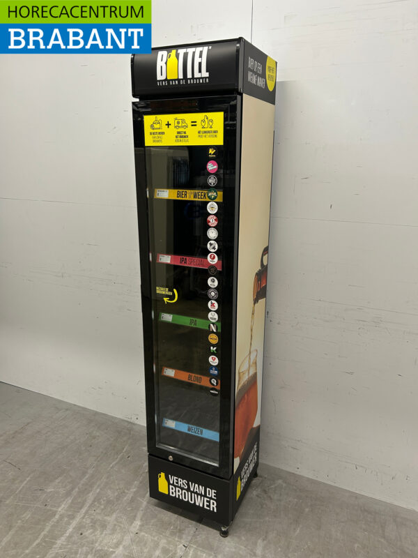 Gastro-Cool Glasdeurkoeling Koelkast Drankkoelkast Glazen deur 155 liter 230V Horeca - Afbeelding 3