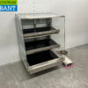 Ubert RVS Warmtevitrine Warmhoudvitrine 80 cm 230V Horeca - Afbeelding 2