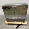 RVS Ubert Infrarood Warmhoudvitrine Warmtevitrine 80 cm 230V Horeca - Afbeelding 4