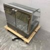 RVS Ubert Infrarood Warmhoudvitrine Warmtevitrine 80 cm 230V Horeca - Afbeelding 5