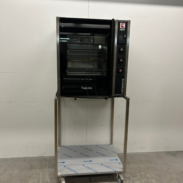 RVS Ubert RT-403 Kippengrill Grill 5 mandjes 400V Horeca