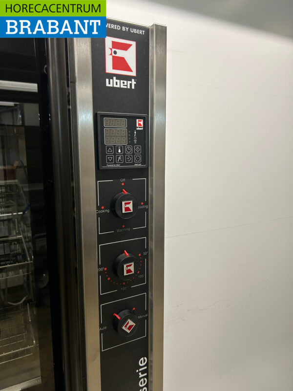 RVS Ubert RT-403 Kippengrill Grill 5 mandjes 400V Horeca - Afbeelding 4