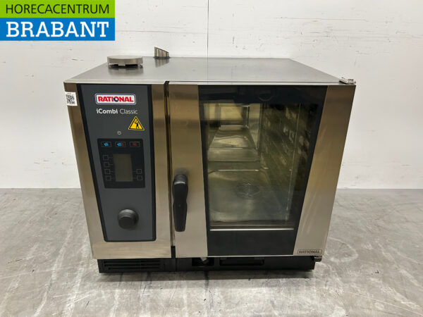RVS Rational iCombi Classic 6-1/1E Combisteamer Steamer oven 400V Horeca