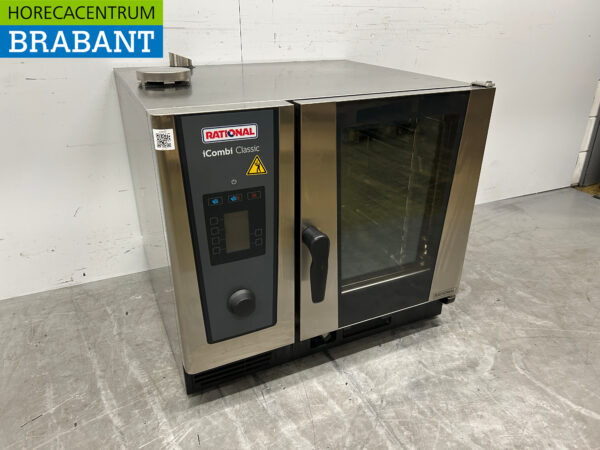 RVS Rational iCombi Classic 6-1/1E Combisteamer Steamer oven 400V Horeca - Afbeelding 2