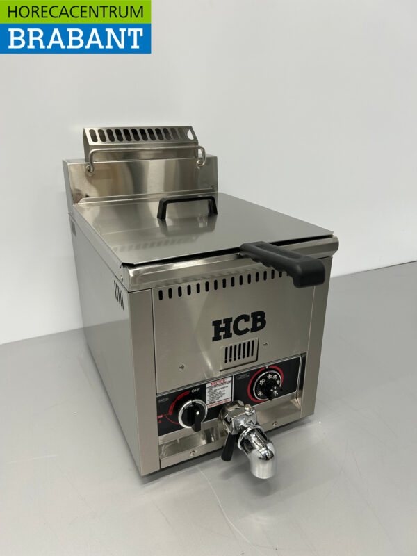 RVS Friteuse Frituur 21 liter PROPAAN gas Horeca - Afbeelding 3