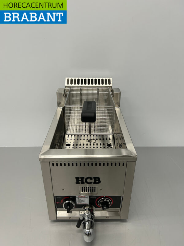 RVS Friteuse Frituur 21 liter PROPAAN gas Horeca - Afbeelding 4