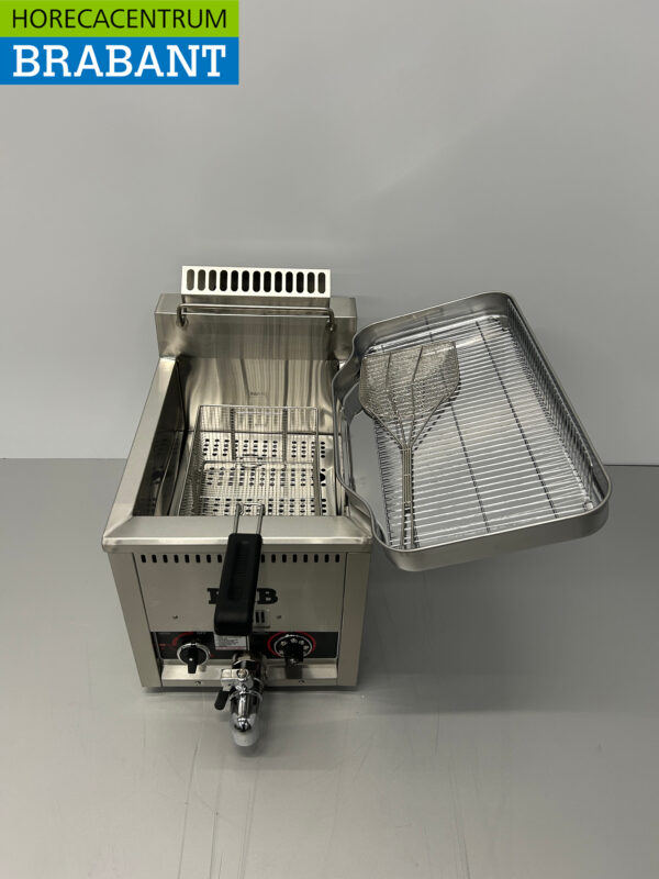 RVS Friteuse Frituur 21 liter PROPAAN gas Horeca - Afbeelding 7