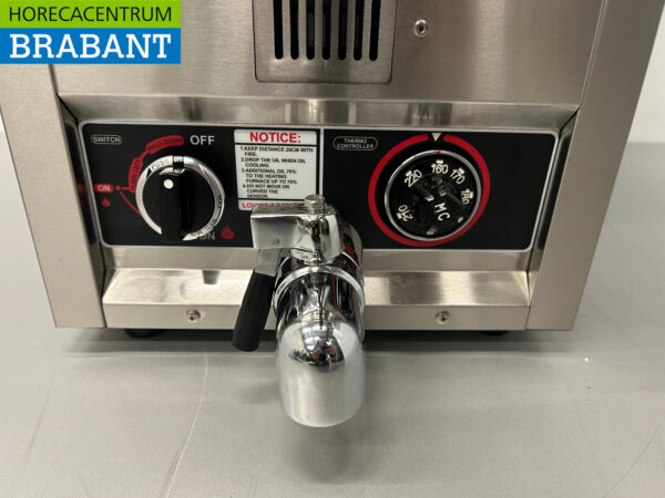RVS Friteuse Frituur 21 liter PROPAAN gas Horeca - Afbeelding 8
