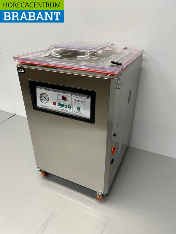 RVS Verrijdbare Vacuummachine Vacumeermachine Dubbele seal 500 mm 230V Horeca - Afbeelding 2