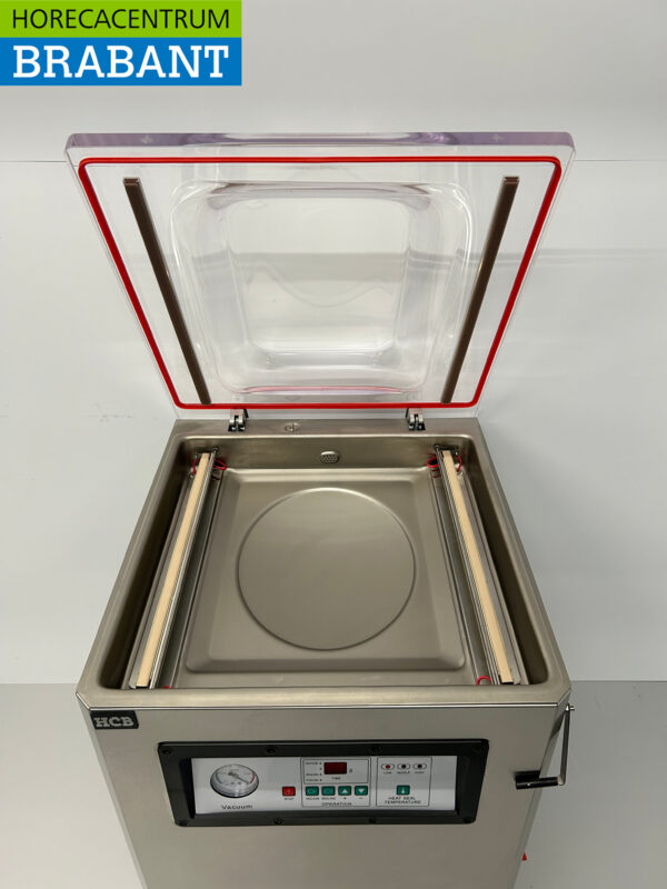 RVS Verrijdbare Vacuummachine Vacumeermachine Dubbele seal 500 mm 230V Horeca - Afbeelding 4