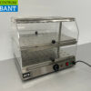 HCB RVS Warmhoudvitrine 4 kleppen 50 cm 230V Horeca - Afbeelding 3
