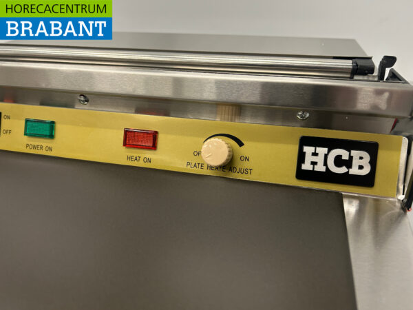 HCB RVS Verwarmde handmatige dispenser vershoudfolie Inpakmachine Handpacker 40 cm 230V Horeca - Afbeelding 5