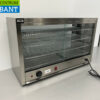 RVS Warmhoudkast warmhoudvitrine warmtevitrine 85 cm 230V Horeca - Afbeelding 2