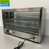 RVS Warmhoudkast warmhoudvitrine warmtevitrine 85 cm 230V Horeca - Afbeelding 3