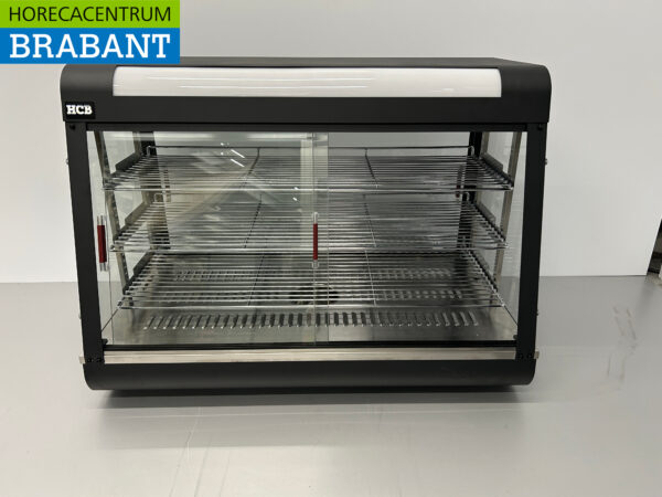 Warmtevitrine Warmhoudvitrine 90 cm 230V Horeca - Afbeelding 4