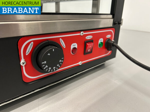 Warmtevitrine Warmhoudvitrine 90 cm 230V Horeca - Afbeelding 7
