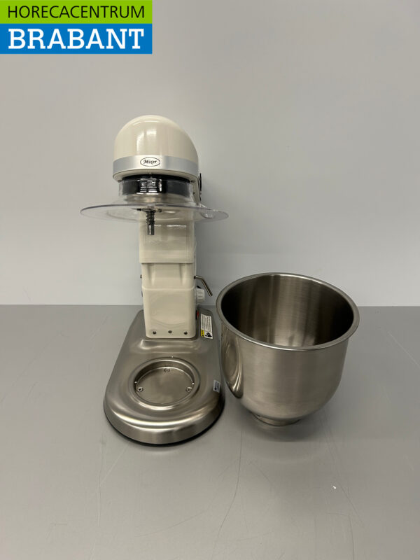 Keukenmachine Planeetmenger HCB Menger RVS kuip 7 liter 230V Horeca - Afbeelding 6