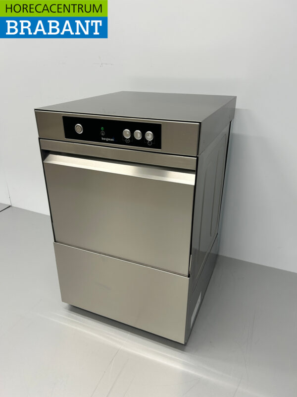 RVS Asber ECO 40 Glazenspoelmachine Glazenspoeler met afvoerpomp 230V Horeca - Afbeelding 2