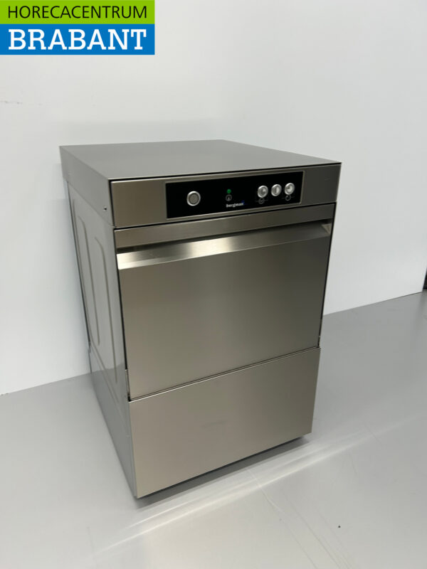 RVS Asber ECO 40 Glazenspoelmachine Glazenspoeler met afvoerpomp 230V Horeca - Afbeelding 3