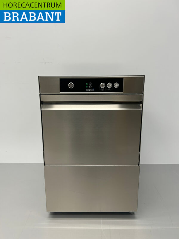 RVS Asber 40 Glazenspoelmachine Glazenspoeler met waterontharder en afvoerpomp 230V Horeca