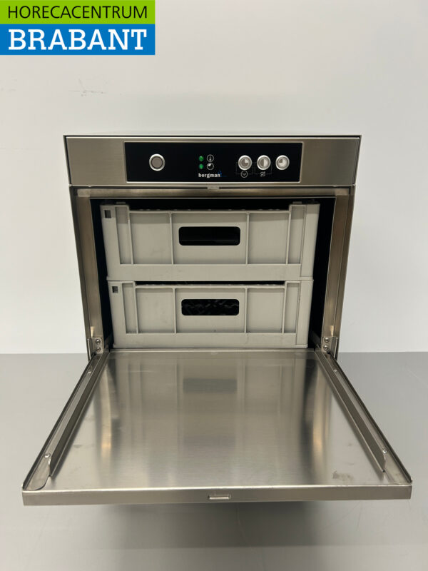 RVS Asber 40 Glazenspoelmachine Glazenspoeler met waterontharder en afvoerpomp 230V Horeca - Afbeelding 4
