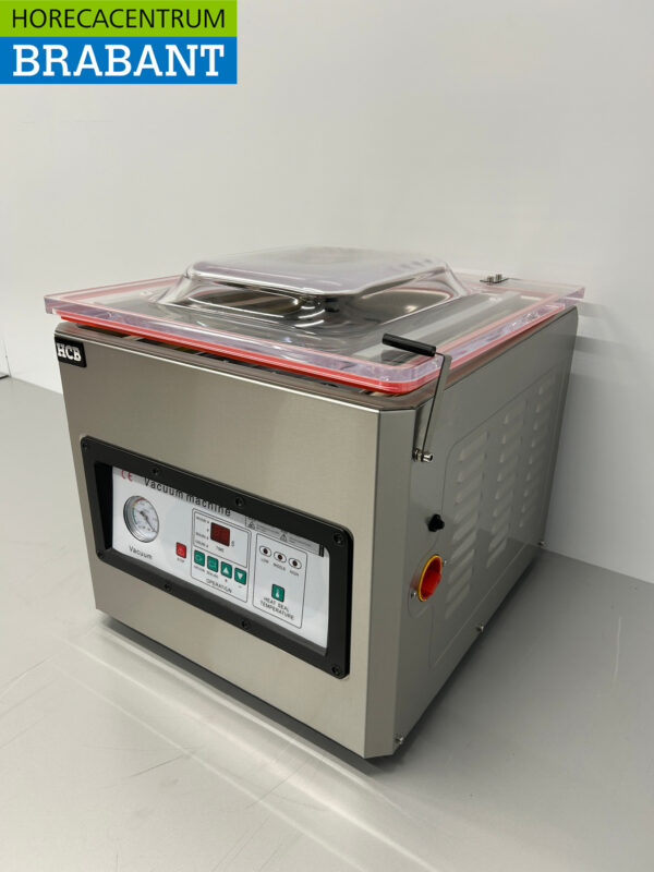 RVS Vacuummachine Vacumeermachine Dubbele seal 400 mm 230V Horeca - Afbeelding 2