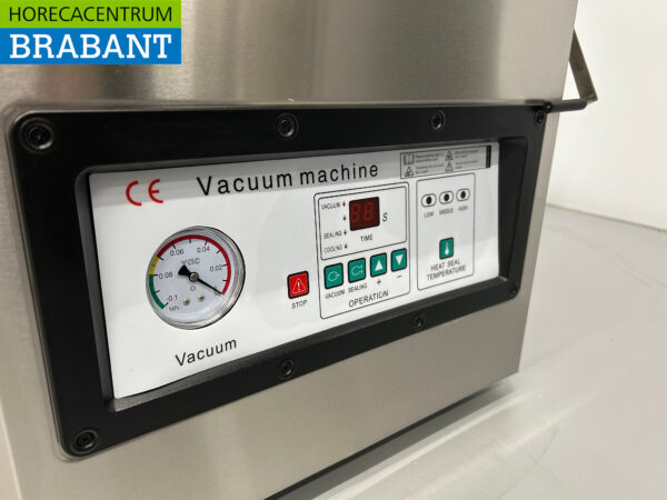 RVS Vacuummachine Vacumeermachine Dubbele seal 400 mm 230V Horeca - Afbeelding 6