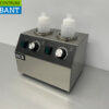 HCB RVS Sauswarmer Flessenwarmer 2 x 950 ml Chocola Kaas Jam Whiskey 230V Horeca - Afbeelding 3