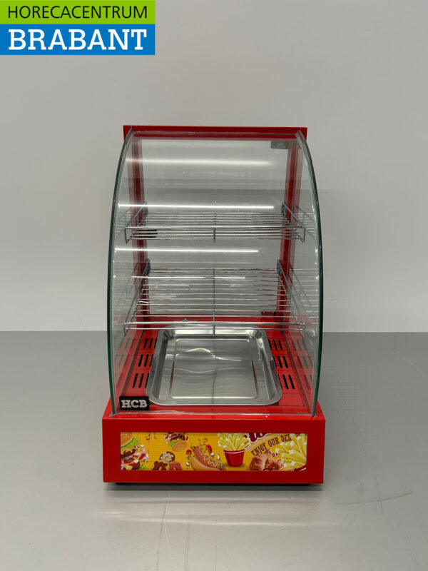 Warmtevitrine Warmhoudvitrine 38 cm 230V Horeca