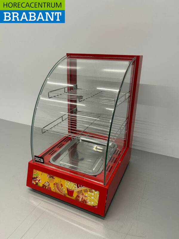 Warmtevitrine Warmhoudvitrine 38 cm 230V Horeca - Afbeelding 2