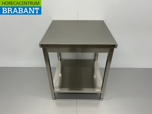 HCB RVS Werktafel Tafel Basic-line 70 x 70 x 85 cm Horeca