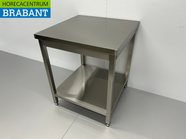 HCB RVS Werktafel Tafel Basic-line 70 x 70 x 85 cm Horeca - Afbeelding 3