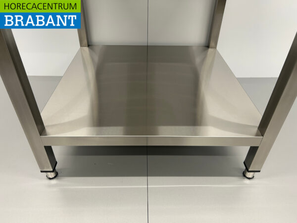 HCB RVS Werktafel Tafel Basic-line 70 x 70 x 85 cm Horeca - Afbeelding 5