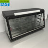 RVS Warmhoudkast warmhoudvitrine warmtevitrine 120 cm 230V Horeca - Afbeelding 2