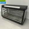 RVS Warmhoudkast warmhoudvitrine warmtevitrine 120 cm 230V Horeca - Afbeelding 3