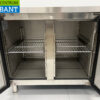 HCB RVS Vrieswerkbank 2 deuren 1/1 gastronorm 136 cm Horeca - Afbeelding 4