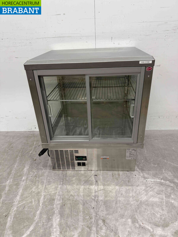 RVS Gamko Koelvitrine Koeling 64,5 cm 230V Horeca