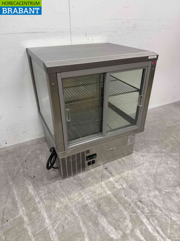 RVS Gamko Koelvitrine Koeling 64,5 cm 230V Horeca - Afbeelding 3