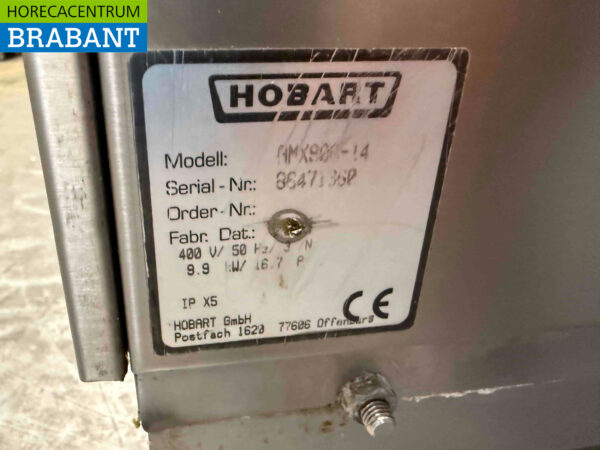 RVS Hobart Doorschuifvaatwasser Vaatwasser 400V Horeca - Afbeelding 6