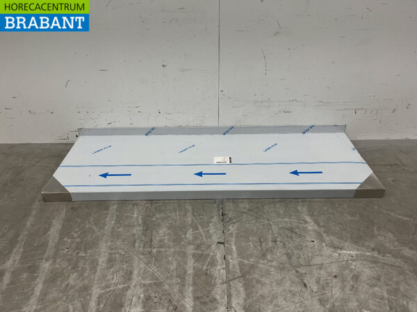 RVS Wandschap schap 130 x 50 cm Horeca