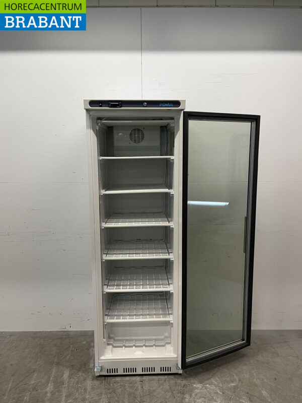 Polar CB921 Dubbeldeurs glasdeurvrieskast Vrieskast 365 liter 230V Horeca - Afbeelding 4