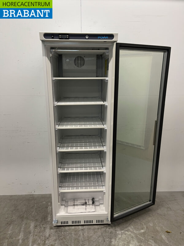 Polar CB921 Dubbeldeurs glasdeurvrieskast Vrieskast 365 liter 230V Horeca - Afbeelding 4